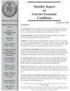 Monthly Report on Current Economic Conditions